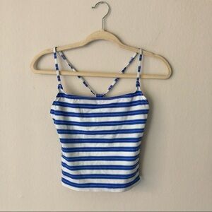 Oscar by Oscar de la Renta Striped Y2K Vintage Summer Cami Size 6